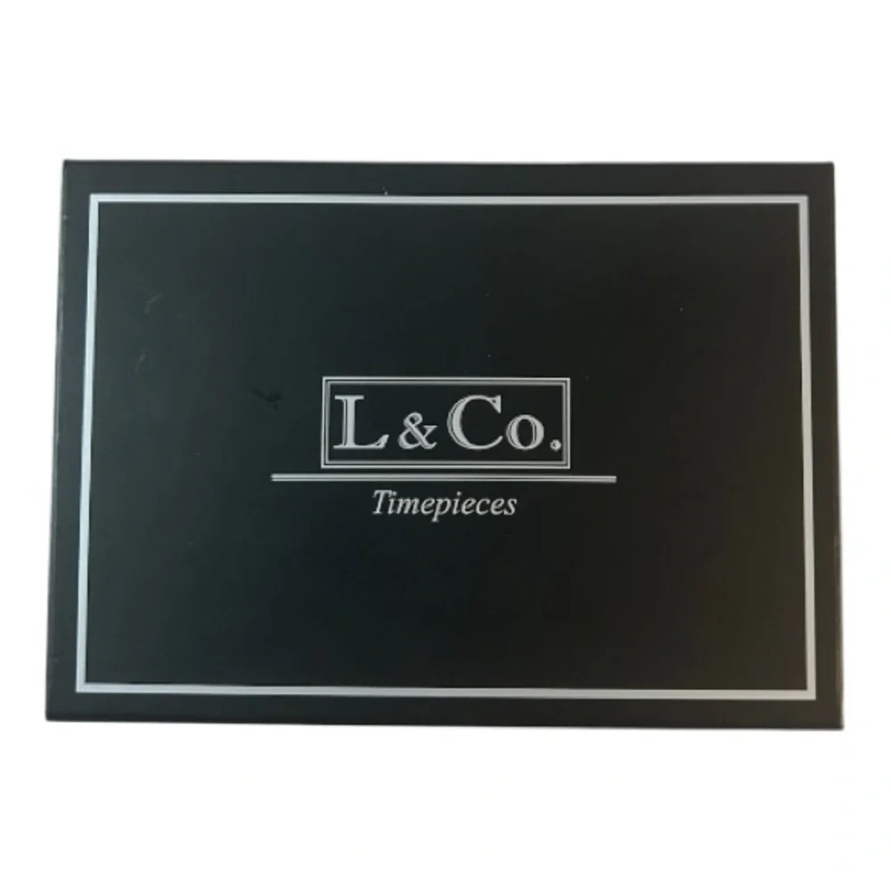 L & Co. Timepieces watch, dual-bracelet, &‎ carabiner. New in Box!